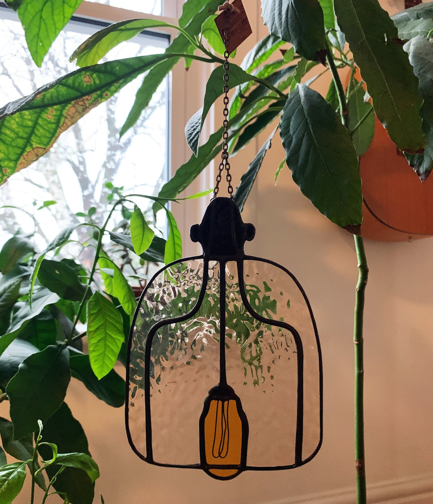 Pendant Lamp with Filament