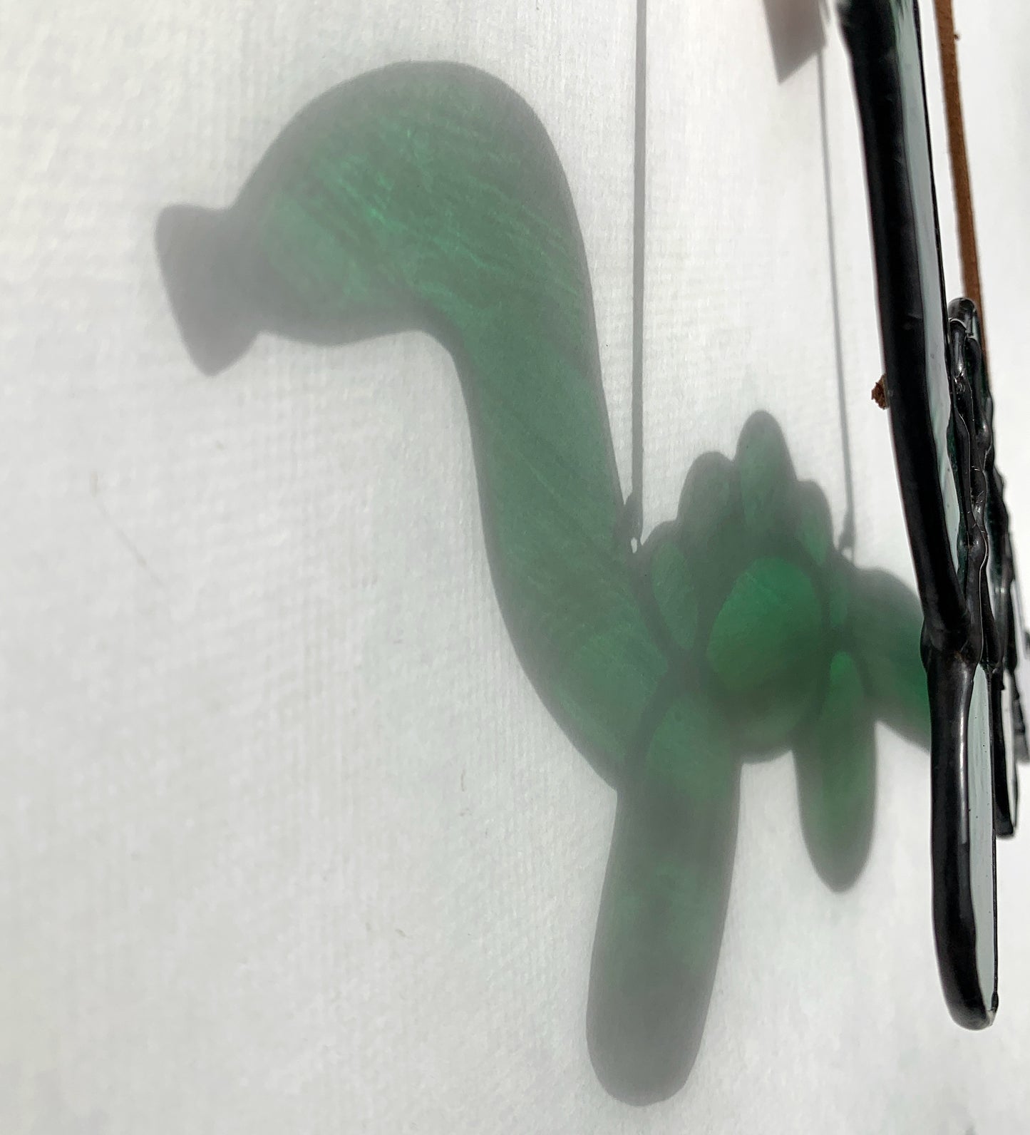 Balloon Dino • Iridescent Wispy Green