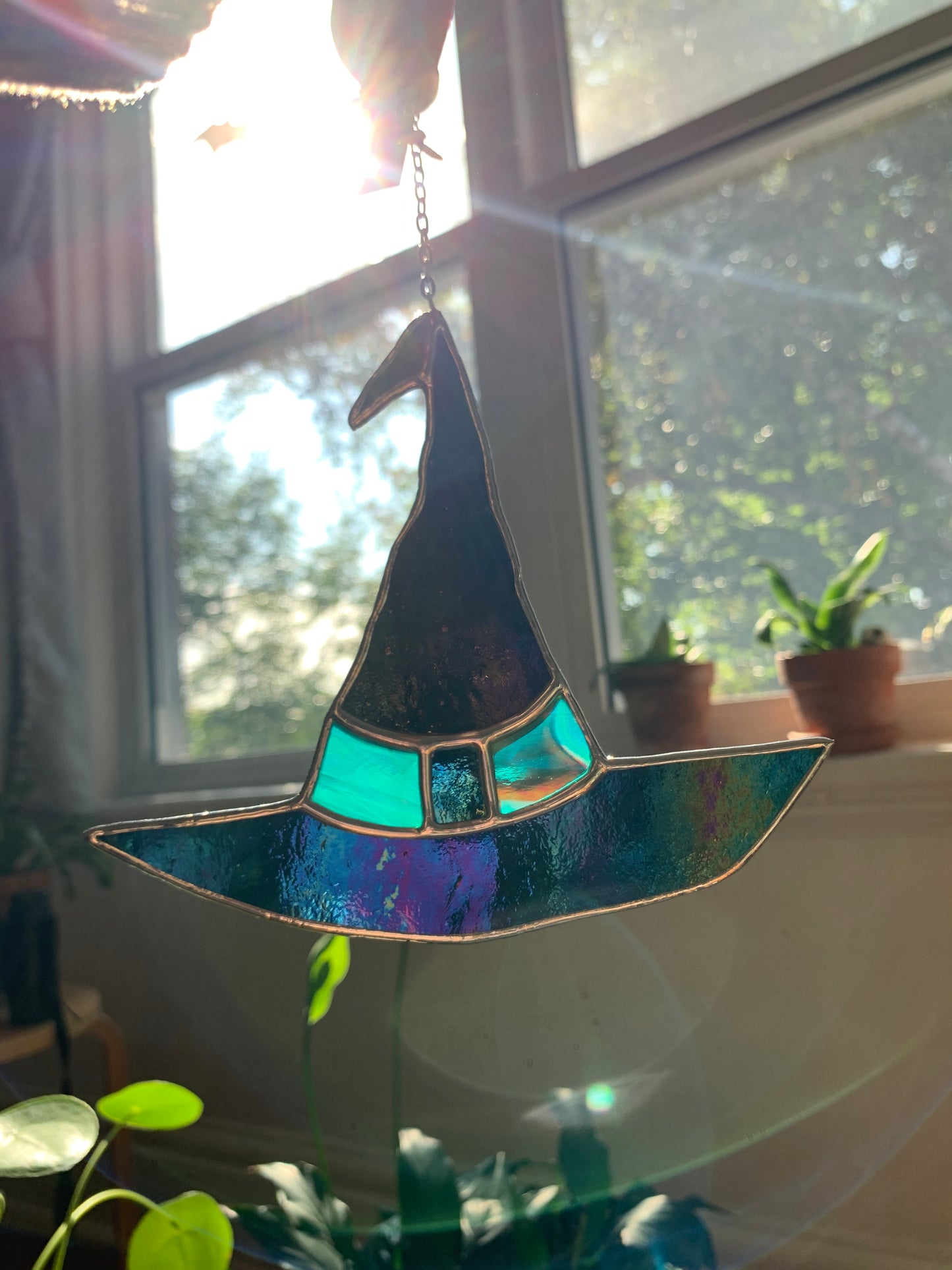 Witch Hat • Iridescent Teal