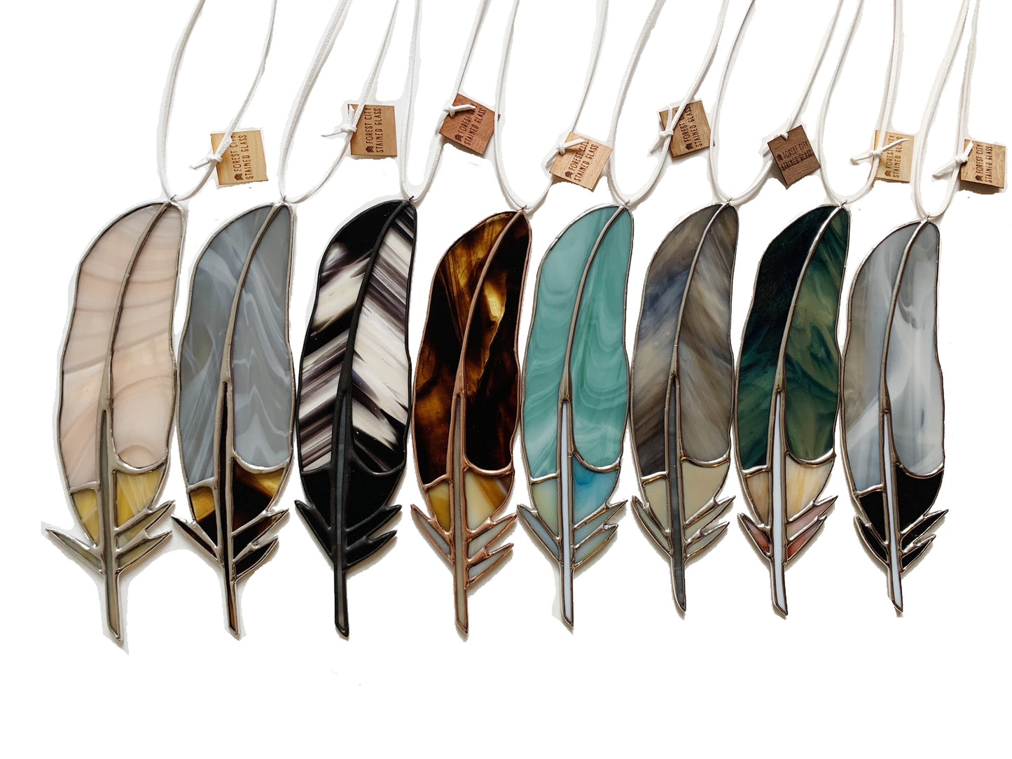 MADE TO ORDER • Classic Feather | 9”