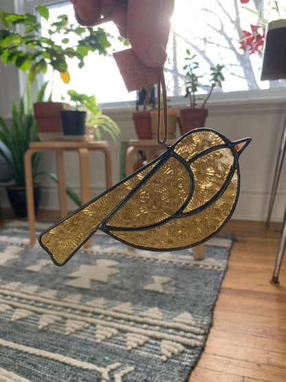 Colorful Bird Friend • Yellow Flowers