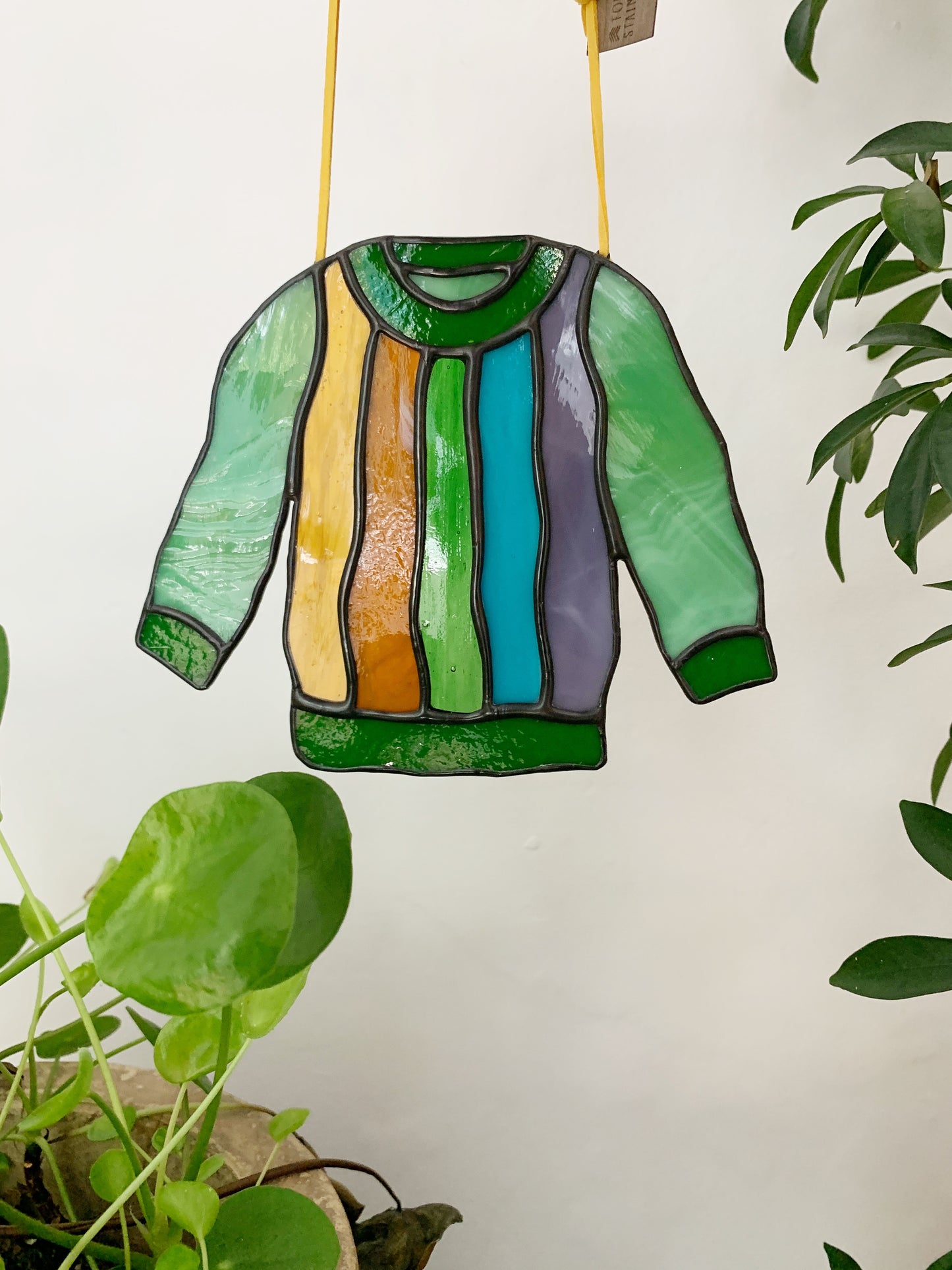 Sweater • Green, Rainbow