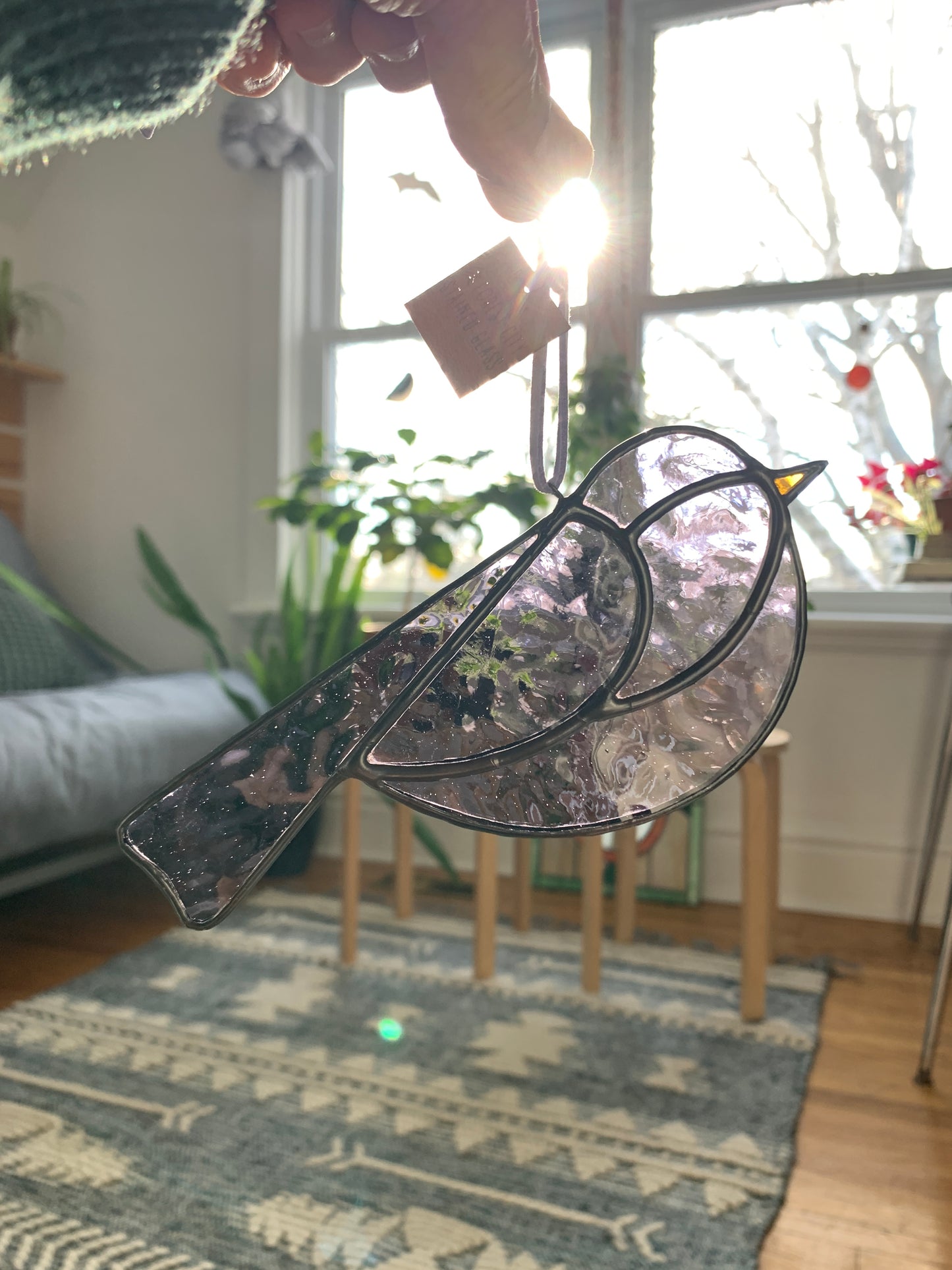 Colorful Bird Friend • Lavender