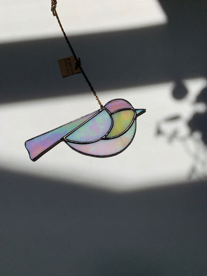 Colorful Bird Friend • Iridescent Neutrals II