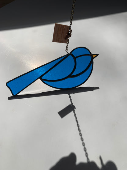 Colorful Bird Friend • Blue