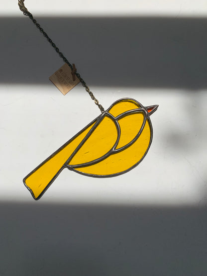 Colorful Bird Friend • Vibrant Yellow