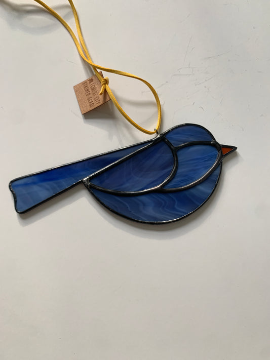 Colorful Bird Friend • Purples