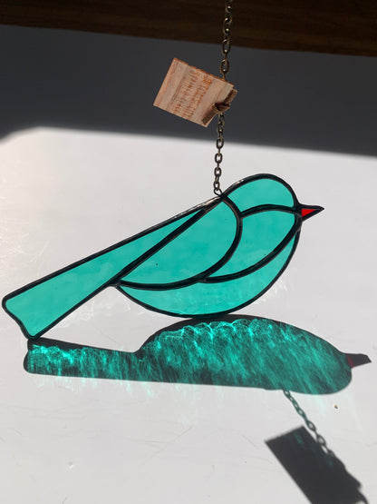 Colorful Bird Friend • Teal