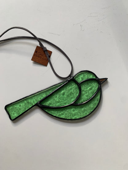 Colorful Bird Friend • Lime Flowers