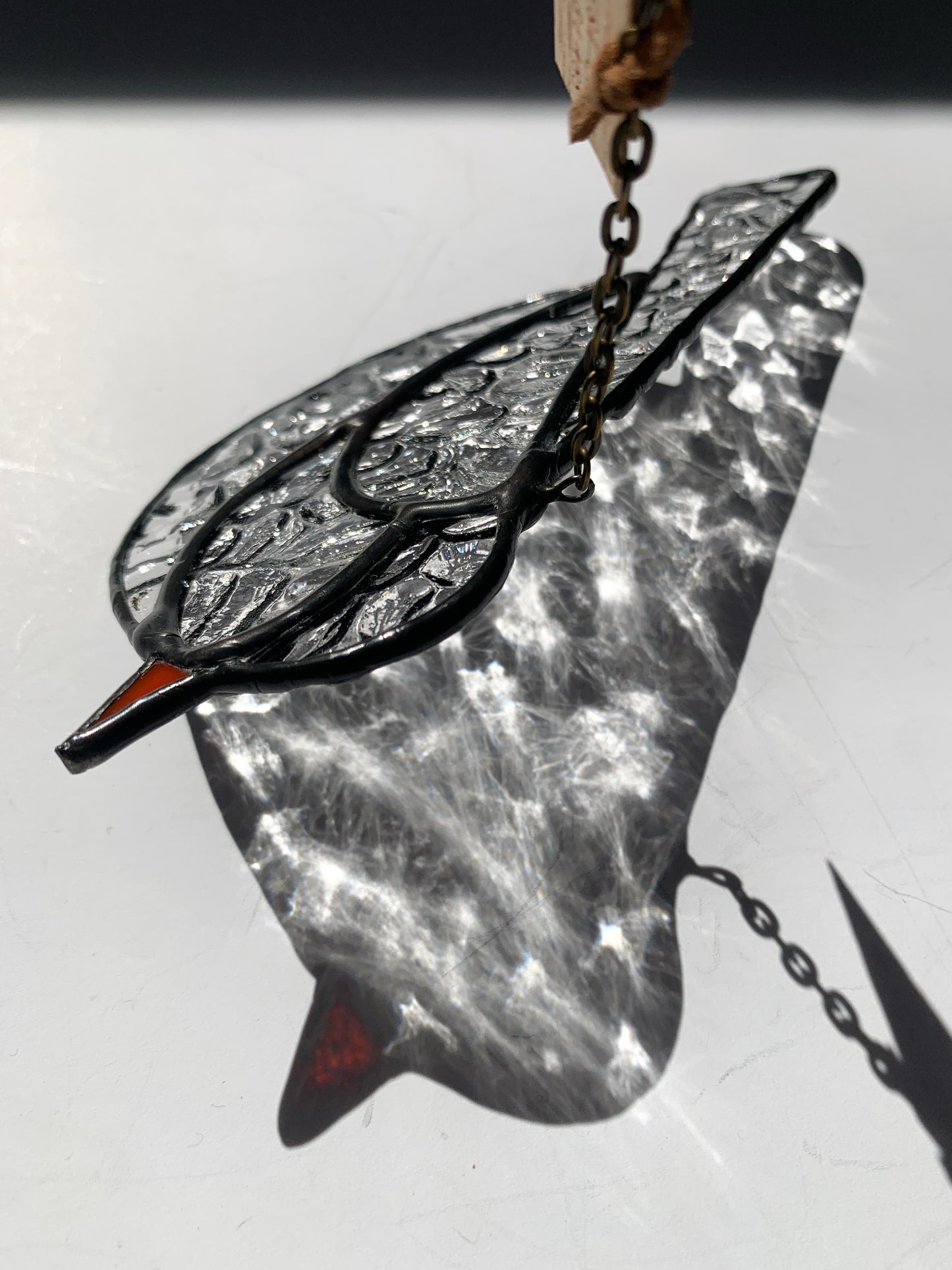 Colorful Bird Friend • Textured Clear