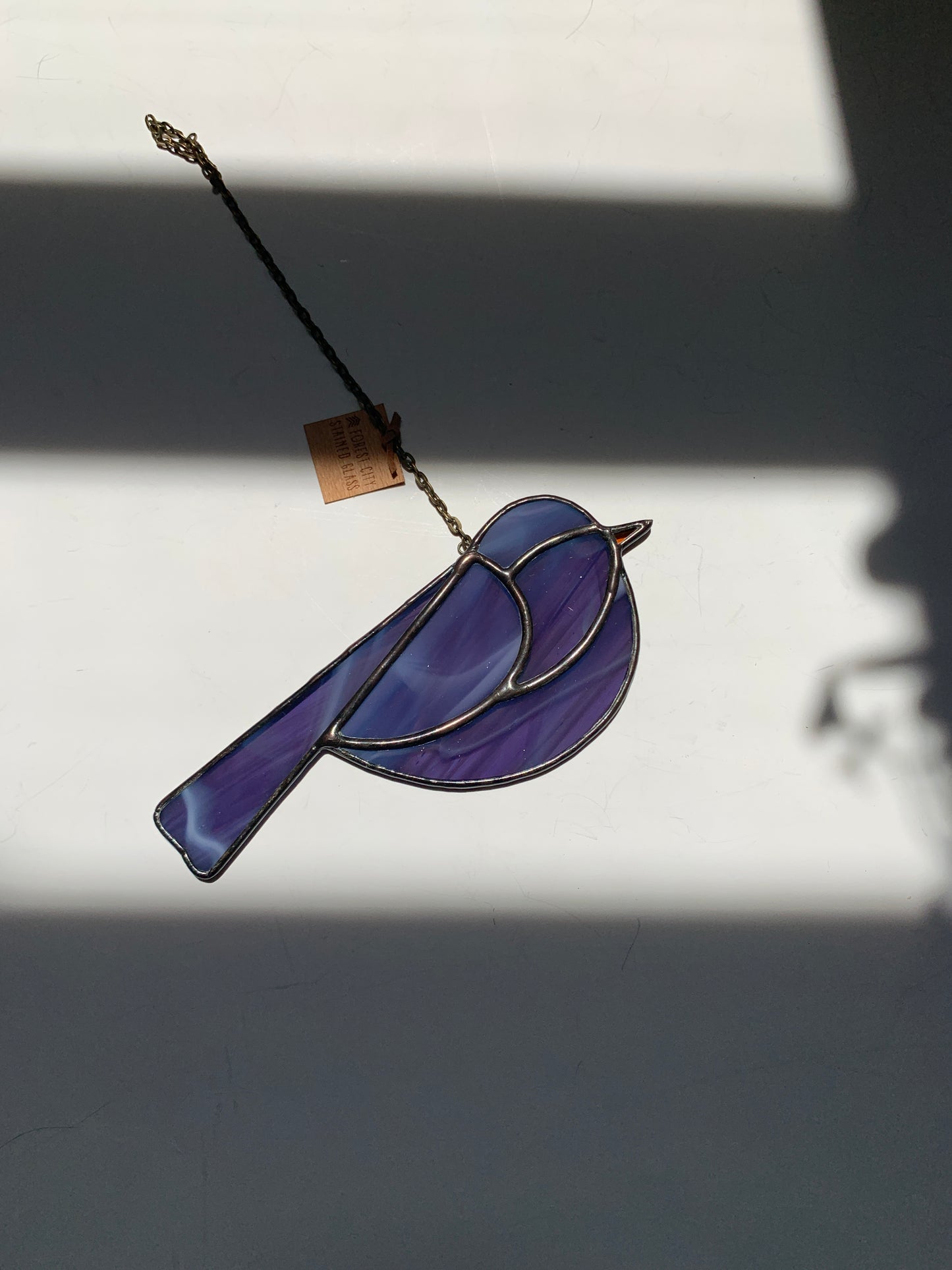 Colorful Bird Friend • Wispy Lavender