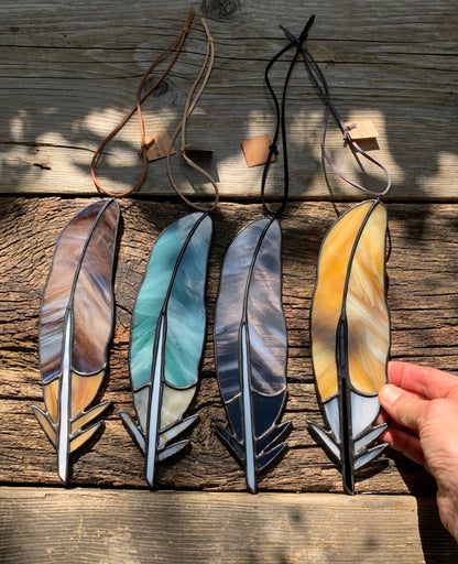 Classic Feather • Wispy Mustard