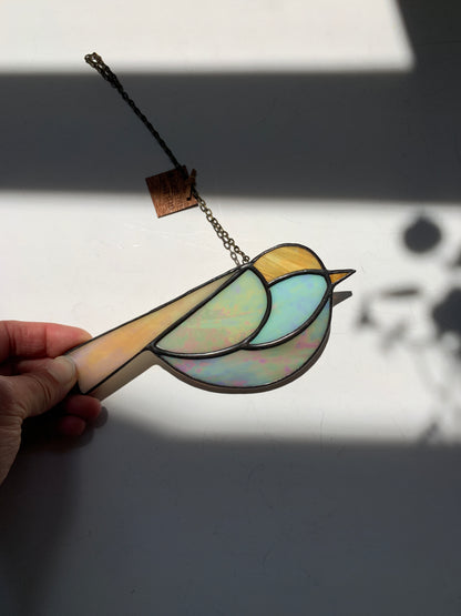 Colorful Bird Friend • Iridescent Neutrals VI