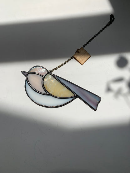 Colorful Bird Friend • Iridescent Neutrals V