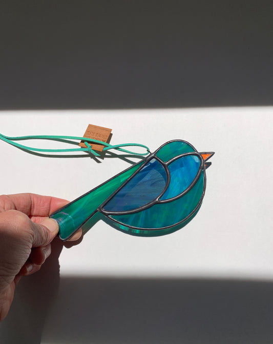 Colorful Bird Friend XX • Iridescent