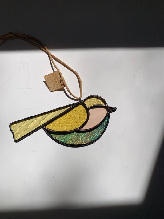 Colorful Bird Friend • Soft Yellows