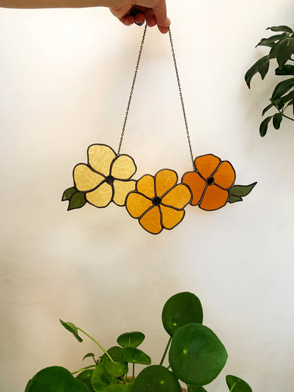 Flower Trio