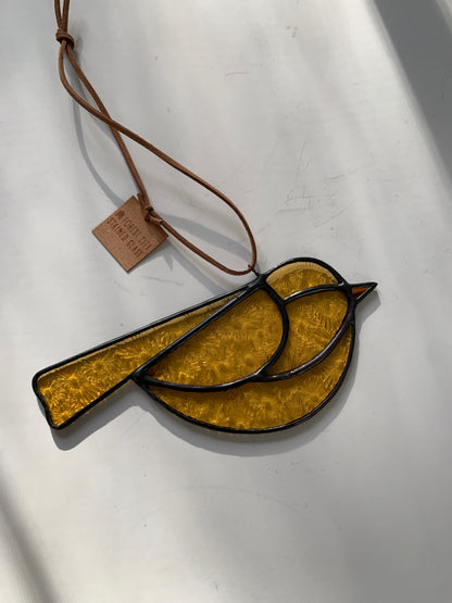 Colorful Bird Friend • Yellow Flowers