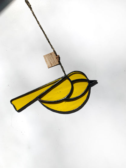 Colorful Bird Friend • Vibrant Yellow