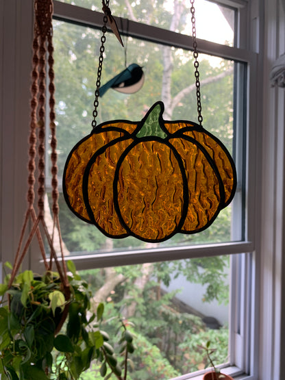 Pumpkin • Textured Amber Orange