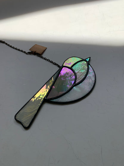 Colorful Bird Friend • Iridescent Neutrals I