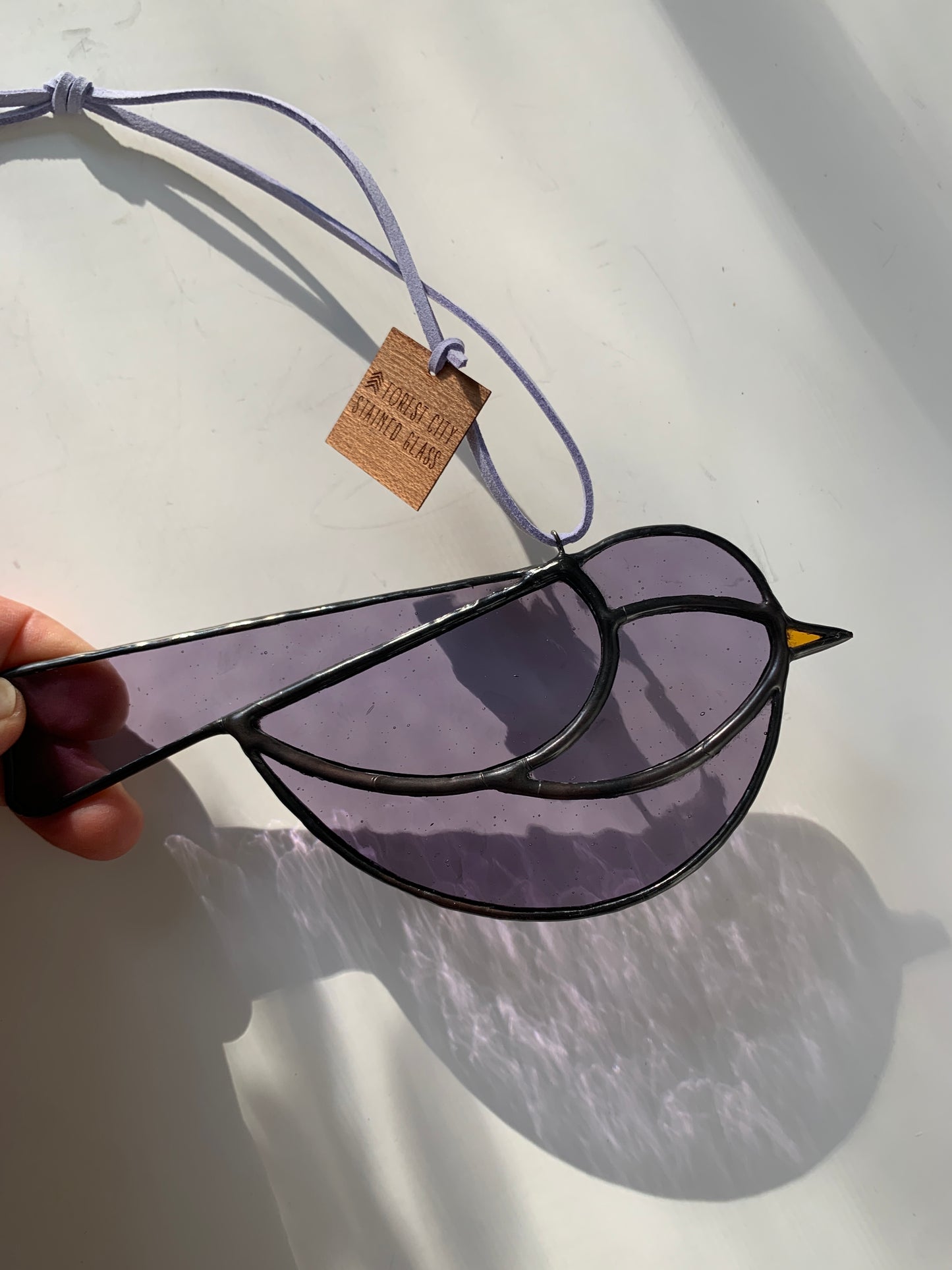 Colorful Bird Friend • Lavender