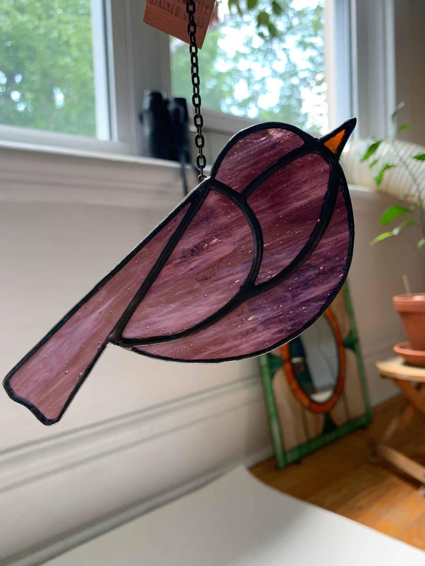 Colorful Bird Friend • Mauve