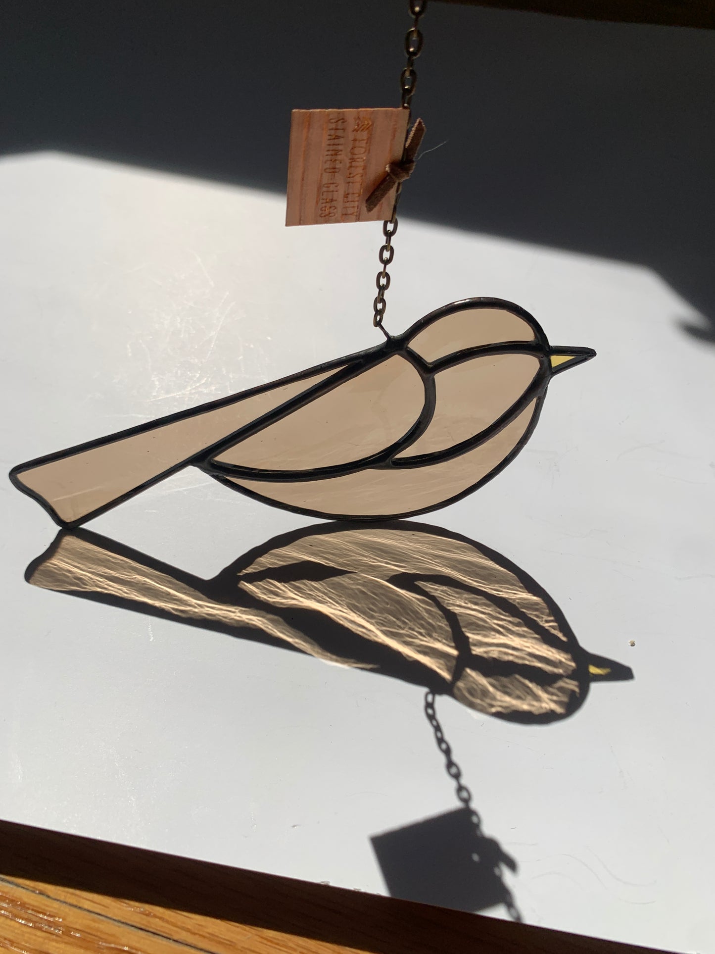 Colorful Bird Friend • Light Brown