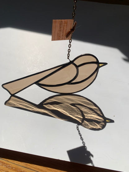 Colorful Bird Friend • Light Brown