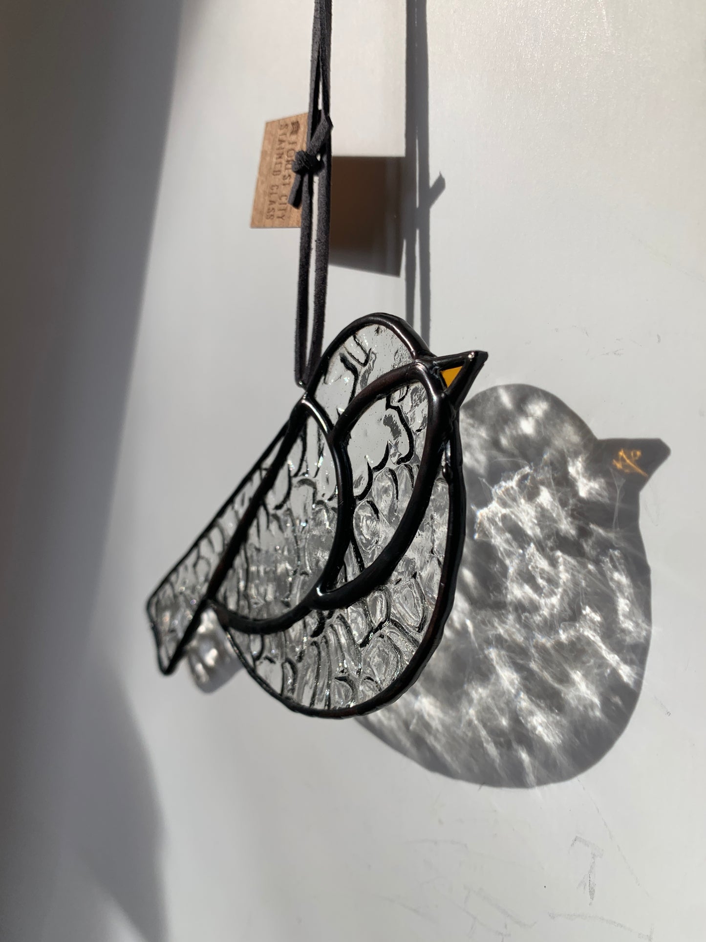 Colorful Bird Friend • Clear Textured