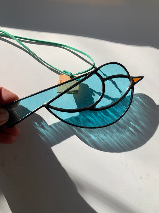Colorful Bird Friend • Turquoise