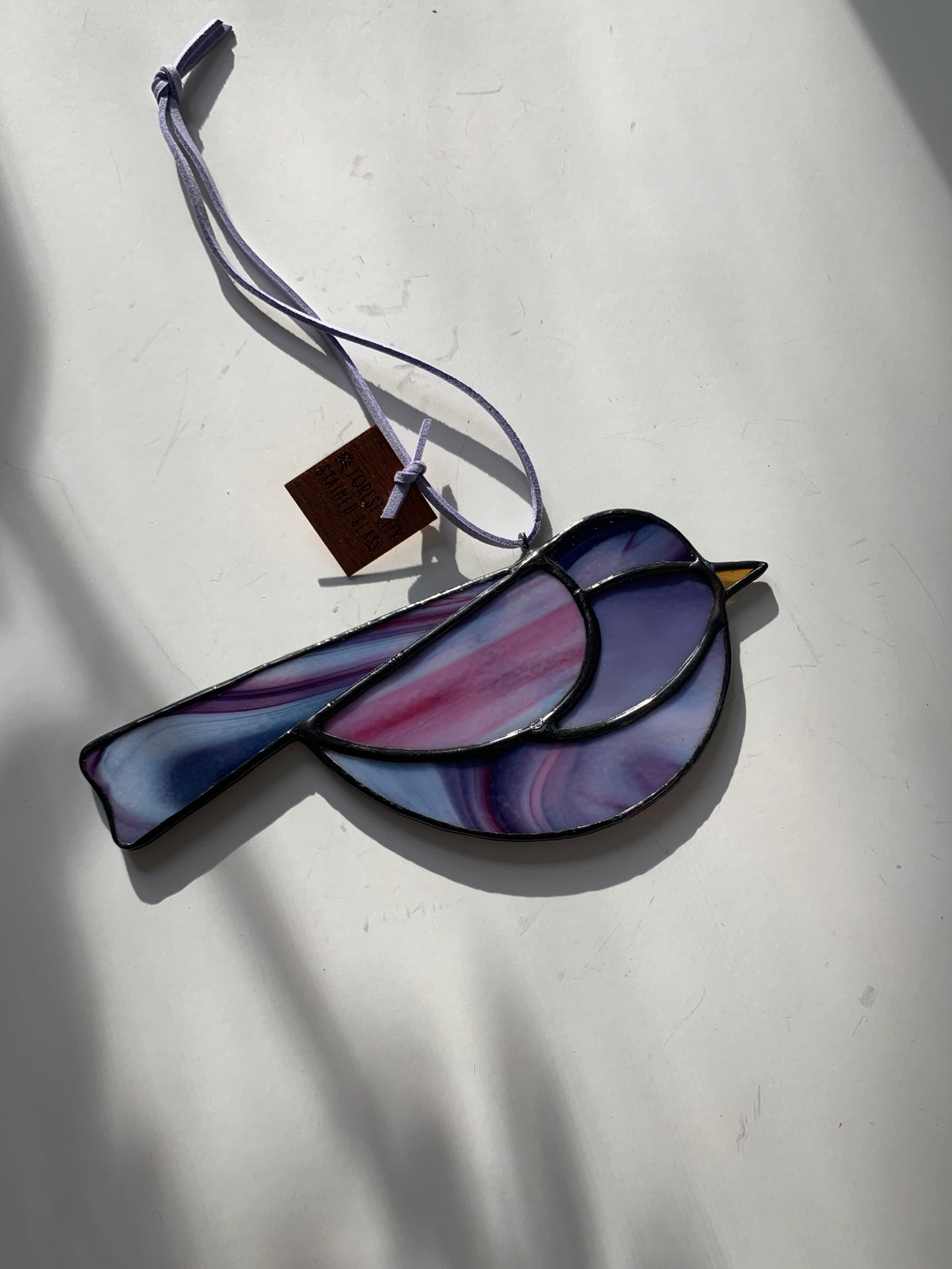 Colorful Bird Friend • Purples and Pinks