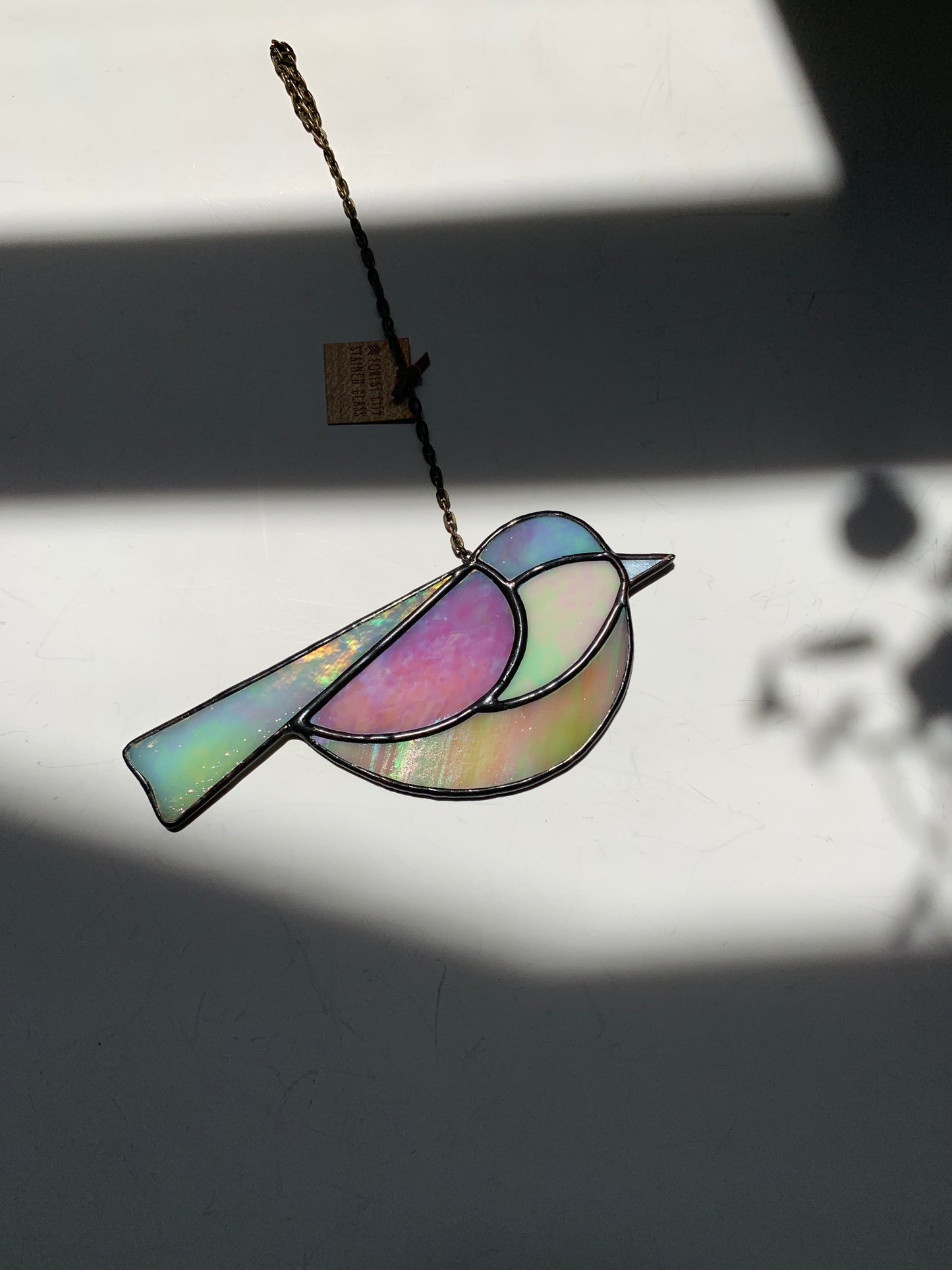 Colorful Bird Friend • Iridescent Neutrals III