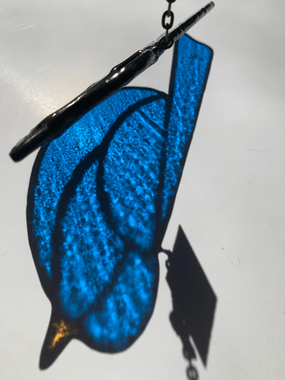 Colorful Bird Friend • Blue