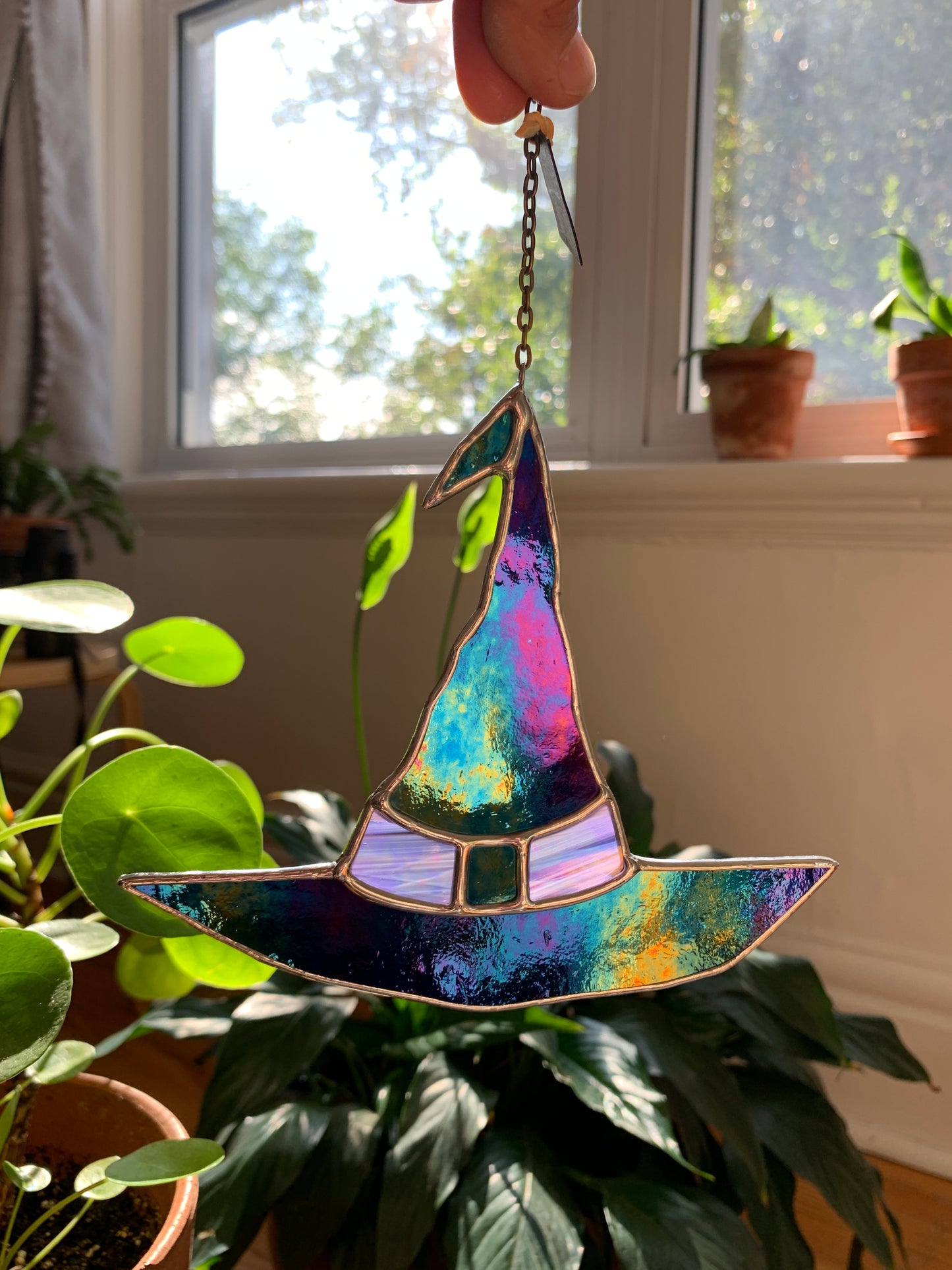 Witch Hat • Iridescent Purple