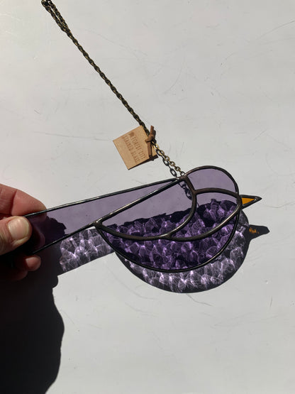Colorful Bird Friend • Lavender