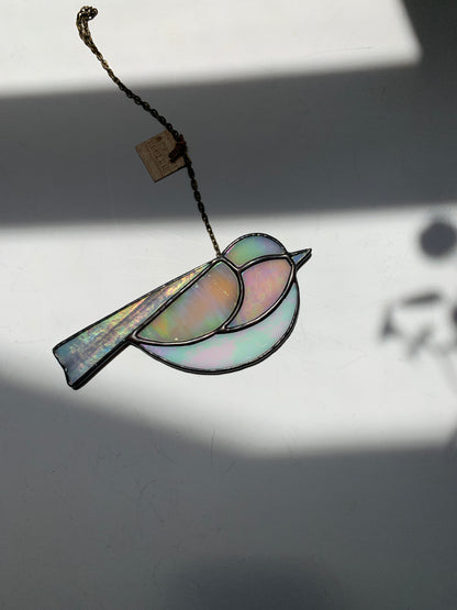 Colorful Bird Friend • Iridescent Neutrals V