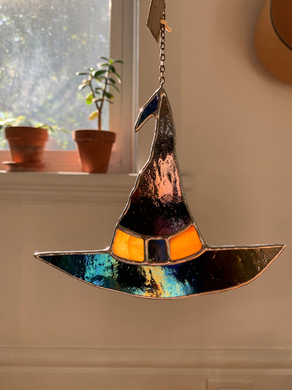 Witch Hat • Iridescent Orange