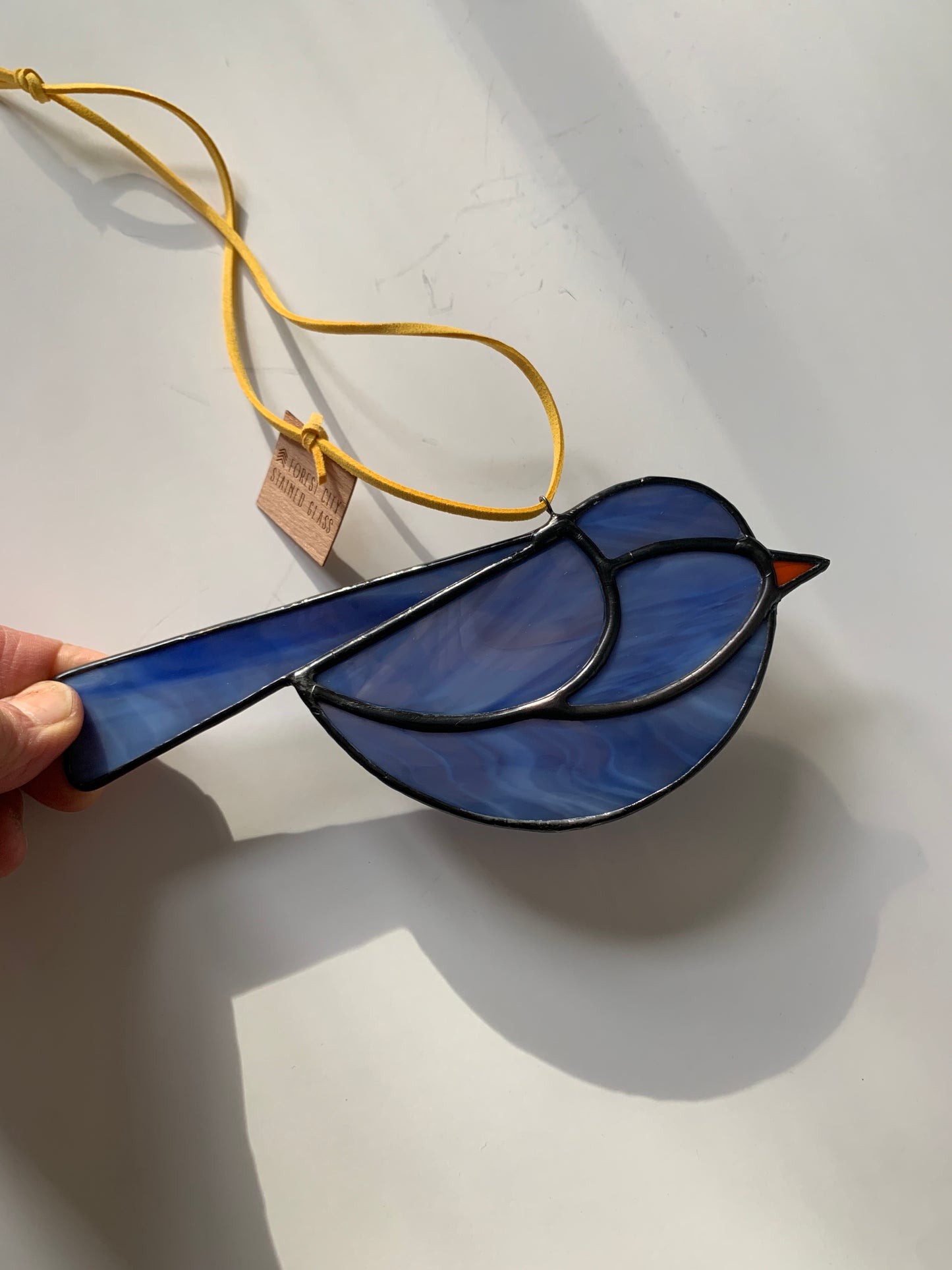 Colorful Bird Friend • Purples