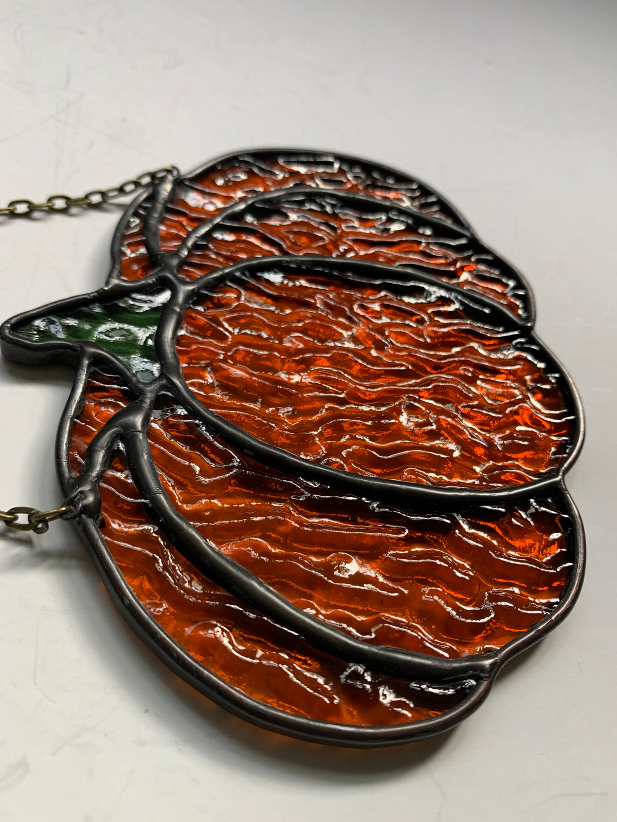 Pumpkin • Textured Amber Orange