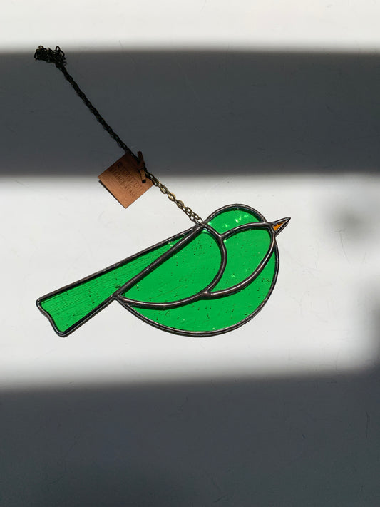 Colorful Bird Friend • Grass Green