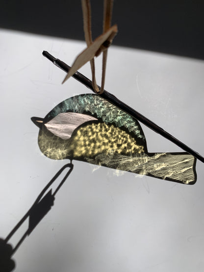 Colorful Bird Friend • Soft Yellows
