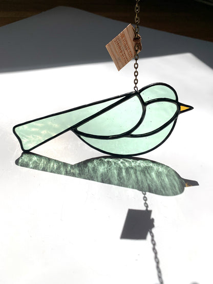 Colorful Bird Friend • Sea Foam