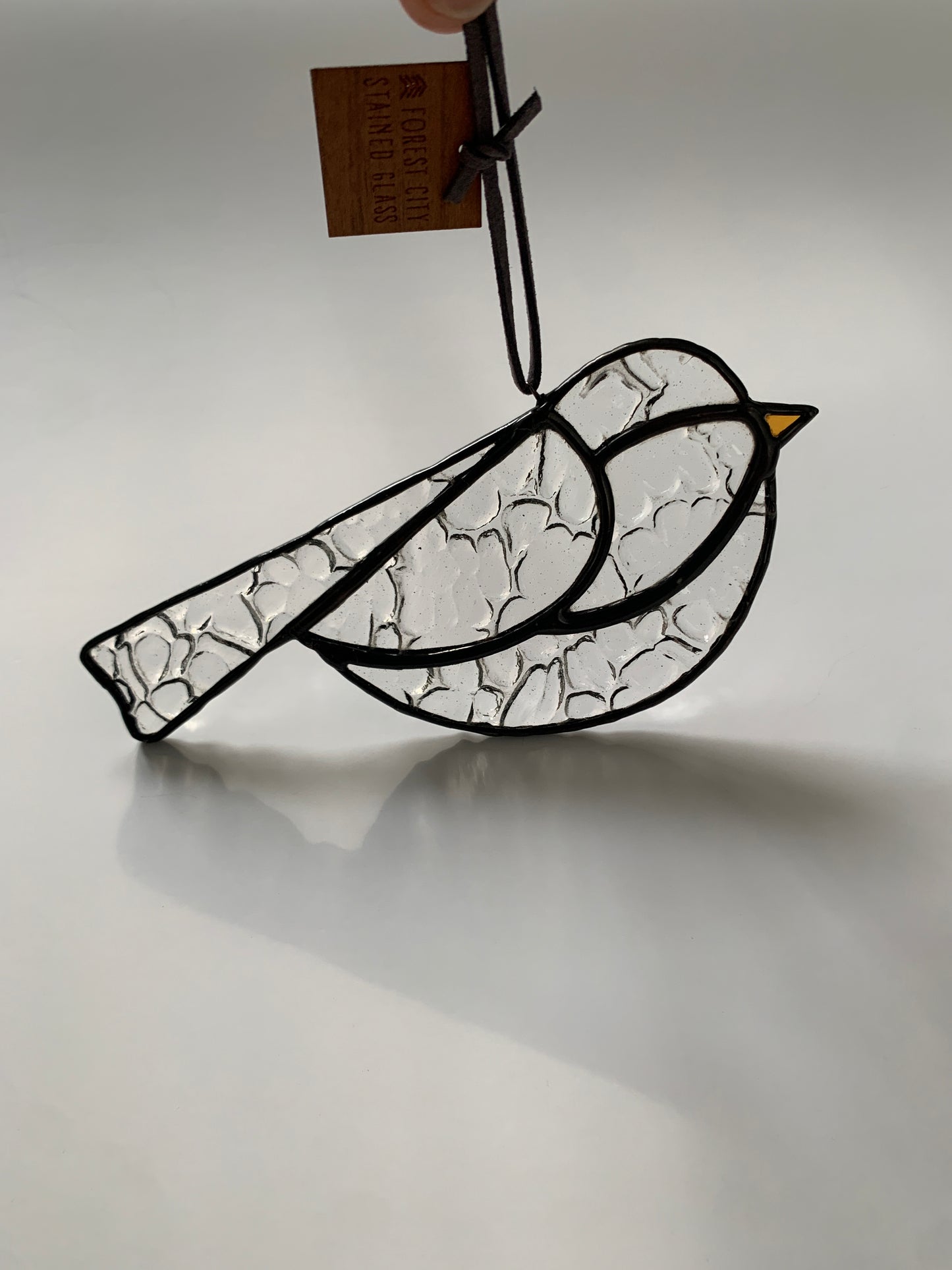 Colorful Bird Friend • Clear Textured