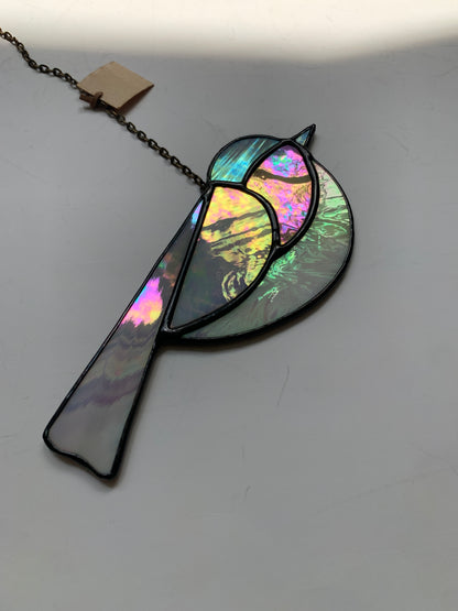 Colorful Bird Friend • Iridescent Neutrals II