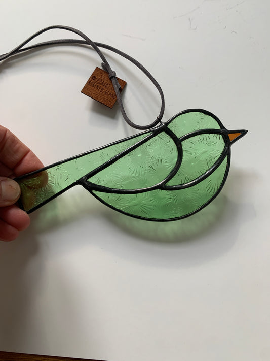 Colorful Bird Friend • Lime Flowers