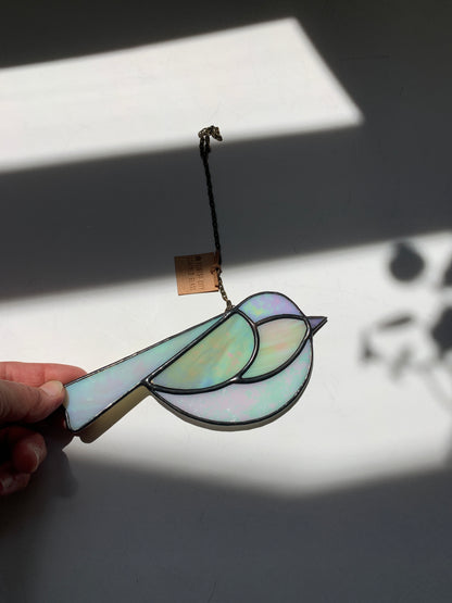 Colorful Bird Friend • Iridescent Neutrals I