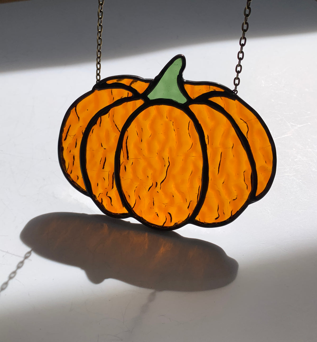 Pumpkin • Textured Amber Orange