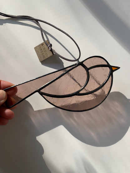 Colorful Bird Friend • Etched Lilac