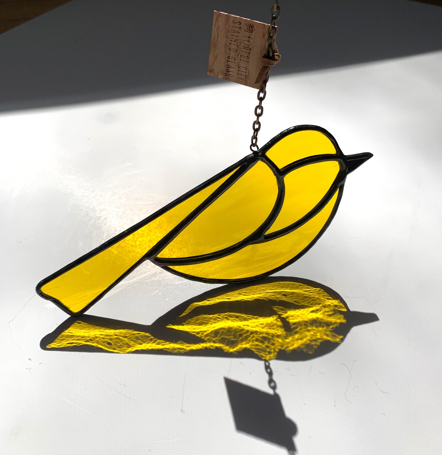 Colorful Bird Friend • Vibrant Yellow